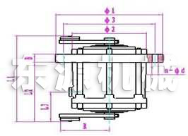 T05立式振動電機(jī)外形圖